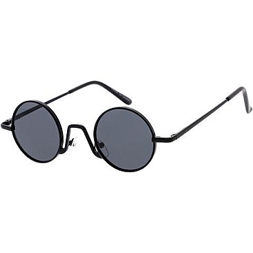 Pack of 12 Round Temple Frame Sunglasses