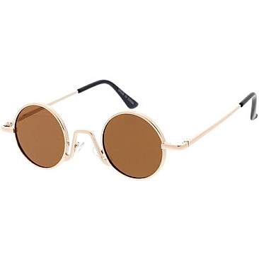 Pack of 12 Round Temple Frame Sunglasses