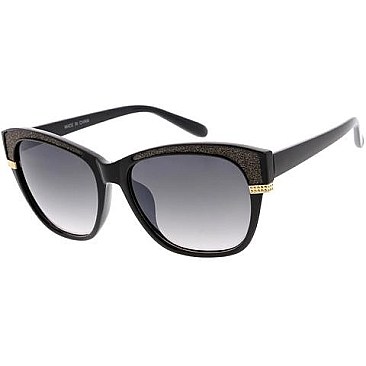 Pack of 12 Stone Embellished Frame Sunglasses