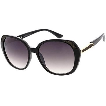 Pack of 12 Wavy Edge Statement Sunglasses