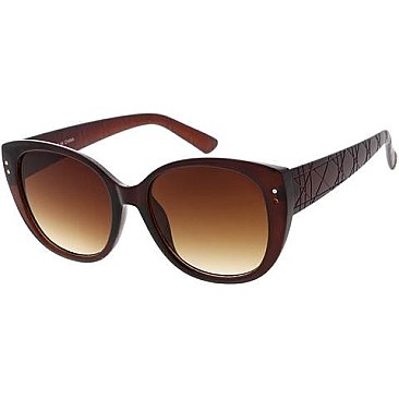 Pack of 12 Studded Gradient Sunglasses