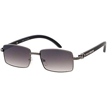 Pack of 12 Iconic Rectangle Sunglasses