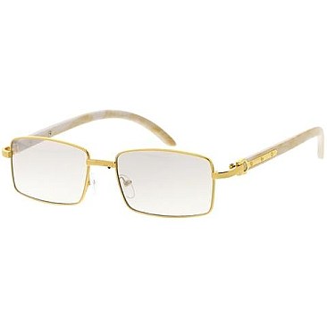 Pack of 12 Iconic Rectangle Sunglasses