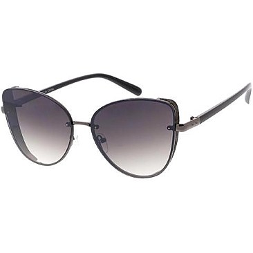 Pack of 12 Gradient Butterfly Sunglasses