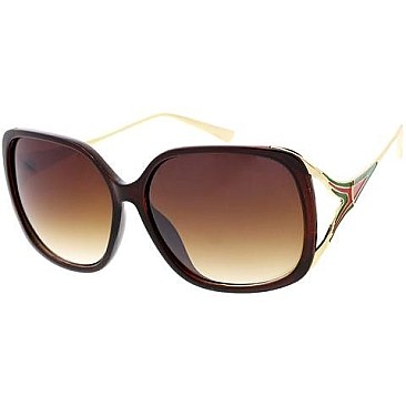 Pack of 12 Modern Frame Shield Sunglasses