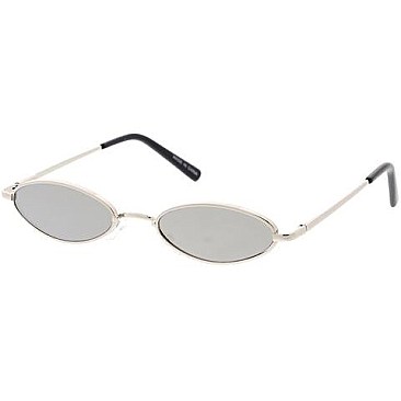 Pack of 12 Tinted Oval Sunglasses