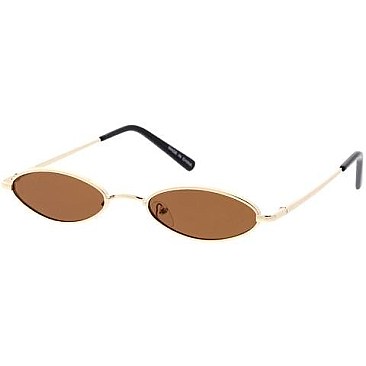 Pack of 12 Tinted Oval Sunglasses