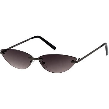 Pack of 12 Cat Eye Retro Sunglasses