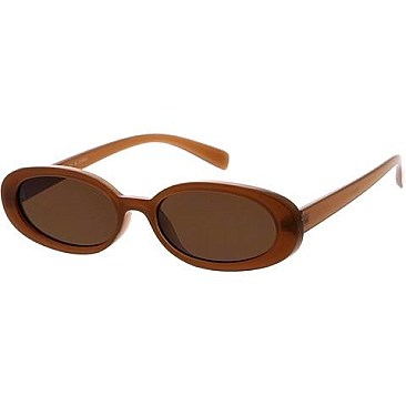 Pack of 12 Tinted Oval Sunglasses