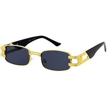 Pack of 12 Thick Frame Rectangle Sunglasses