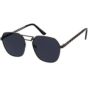 Pack of 12 Rim Rectangle Sunglasses