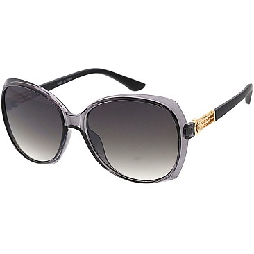 Pack of 12 Curved Round Sunglasses