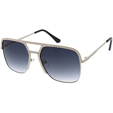 Pack of 12 Stamped Aviator Sunglasses