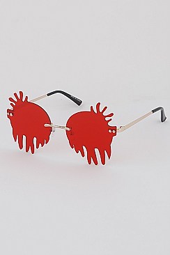 Pack of 12 Dropping Blood Sunglasses