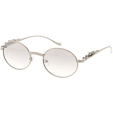 Pack of 12 Stylish Half Rimmed Rectangular Sunglasses