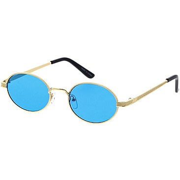 Pack of 12 Classic Rimmed Round Sunglasses