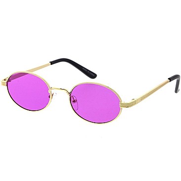 Pack of 12 Classic Rimmed Round Sunglasses