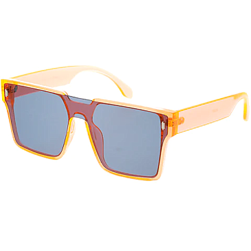 Pack of 12 Neon Shield Inspired Sunglasses