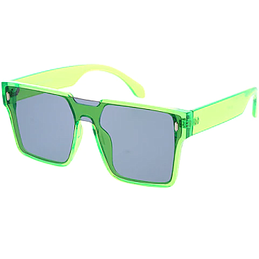 Pack of 12 Neon Shield Inspired Sunglasses