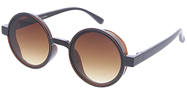 Pack of 12 Trendy Industrial Look Round Sunglasses SET
