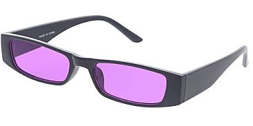 Pack of 12 Retro Tinted Bar Sunglasses