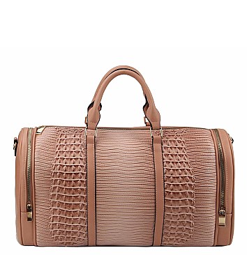 Alligator & Ostrich Duffle Bag