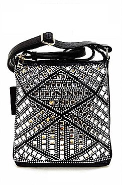 RHINESTONE MESSENGER CZ-WM1200