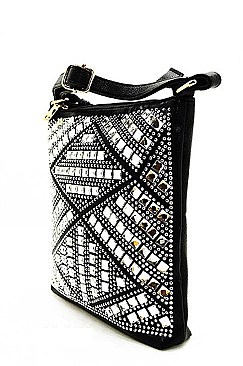 RHINESTONE MESSENGER CZ-WM1200