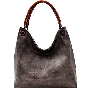 Brushed Texture Rustic Single Strap Hobo MH-WS19175