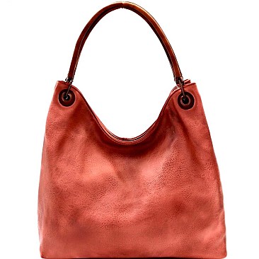 Brushed Texture Rustic Single Strap Hobo MH-WS19175