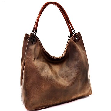 Brushed Texture Rustic Single Strap Hobo MH-WS19175