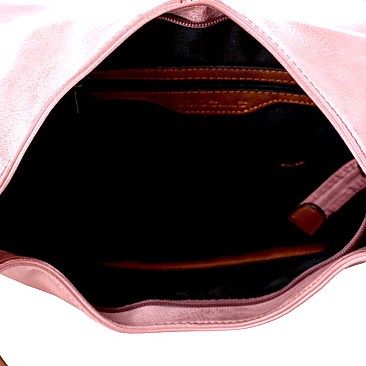 Brushed Texture Rustic Single Strap Hobo MH-WS19175