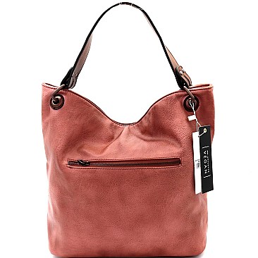 Brushed Texture 2 Tone Rustic Medium Hobo MH-WS19176