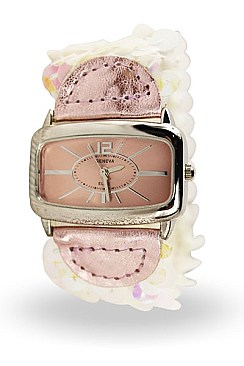 Sequin Embellished Fashion Watch