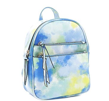 FASHION TIE DYE DESIGN BACKPACK
