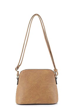 FASHION PLAIN KNOT POST CROSSBODY BAG