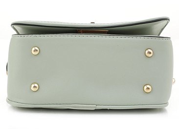 Chevron Quilted Turn Lock Crossbody