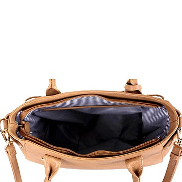 Jewel-Top Cross Body 3 in 1 Tote Value Set