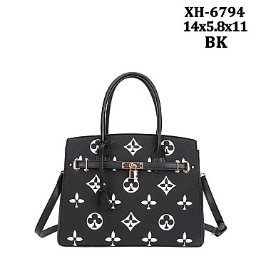 Monogram CLassic Satchel Handbag