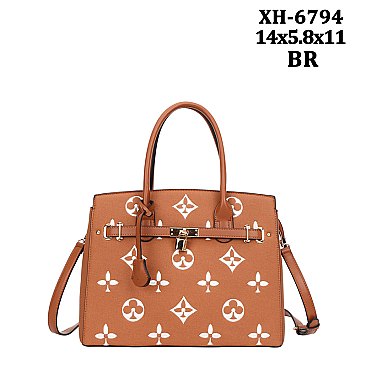 Monogram CLassic Satchel Handbag