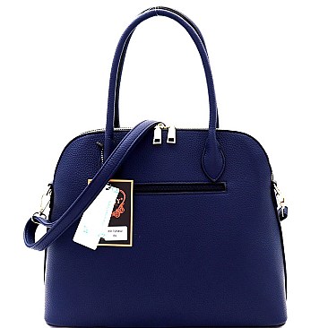 Classy 2-Way Dome Satchel Wallet SET MH-XR7204W