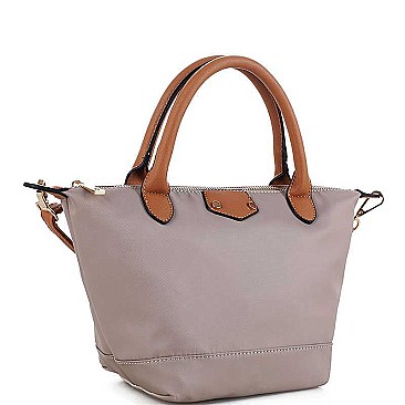 STYLISH ELEGANT LIGHT WEIGHT DURABLE FABRIC TOTE BAG WITH LONG STRAP JYYL-19213