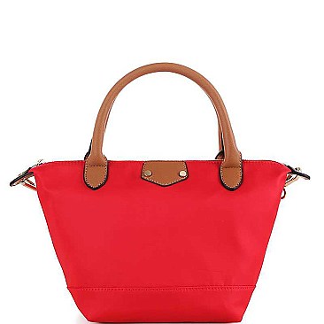 STYLISH ELEGANT LIGHT WEIGHT DURABLE FABRIC TOTE BAG WITH LONG STRAP JYYL-19213