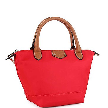 STYLISH ELEGANT LIGHT WEIGHT DURABLE FABRIC TOTE BAG WITH LONG STRAP JYYL-19213