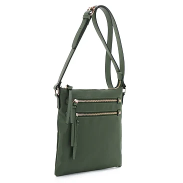 Nylon Crossbody Messenger Bag