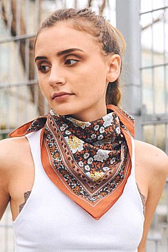 DESIGNER GARDEN SCARF BANDANA