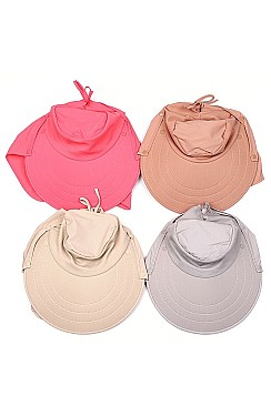 FULL PROTECTION SUMMER WOMEN SUN HAT BIG BRIM SUMMER FEMALE CAP MASK SUN SUNSCREEN HAT LACE BREAT...