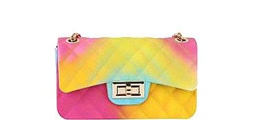 CUTE FASHION CHIC MINI JELLY MULTI COLORED CROSSBODY BAG