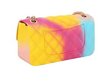 CUTE FASHION CHIC MINI JELLY MULTI COLORED CROSSBODY BAG