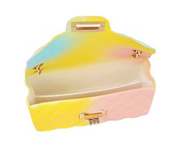 CUTE FASHION CHIC MINI JELLY MULTI COLORED CROSSBODY BAG